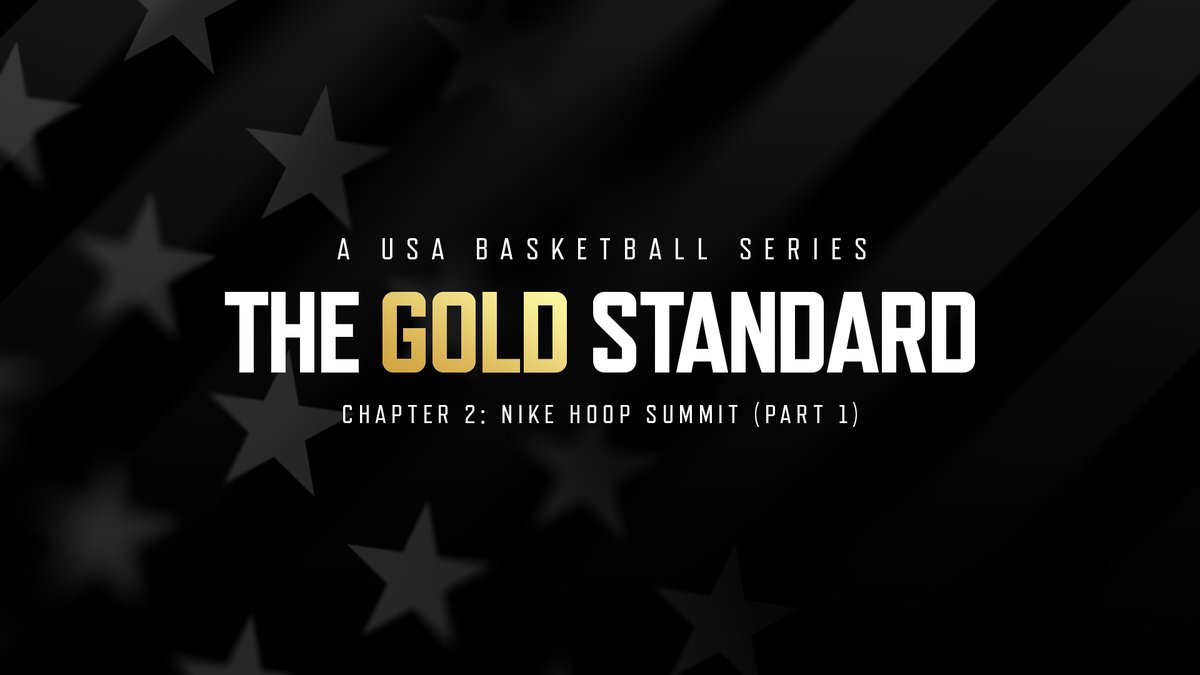 This is no All-Star game. Part 1 of #TheGoldStandard Chapter 2: Nike Hoop Summit drops tomorrow! 👀