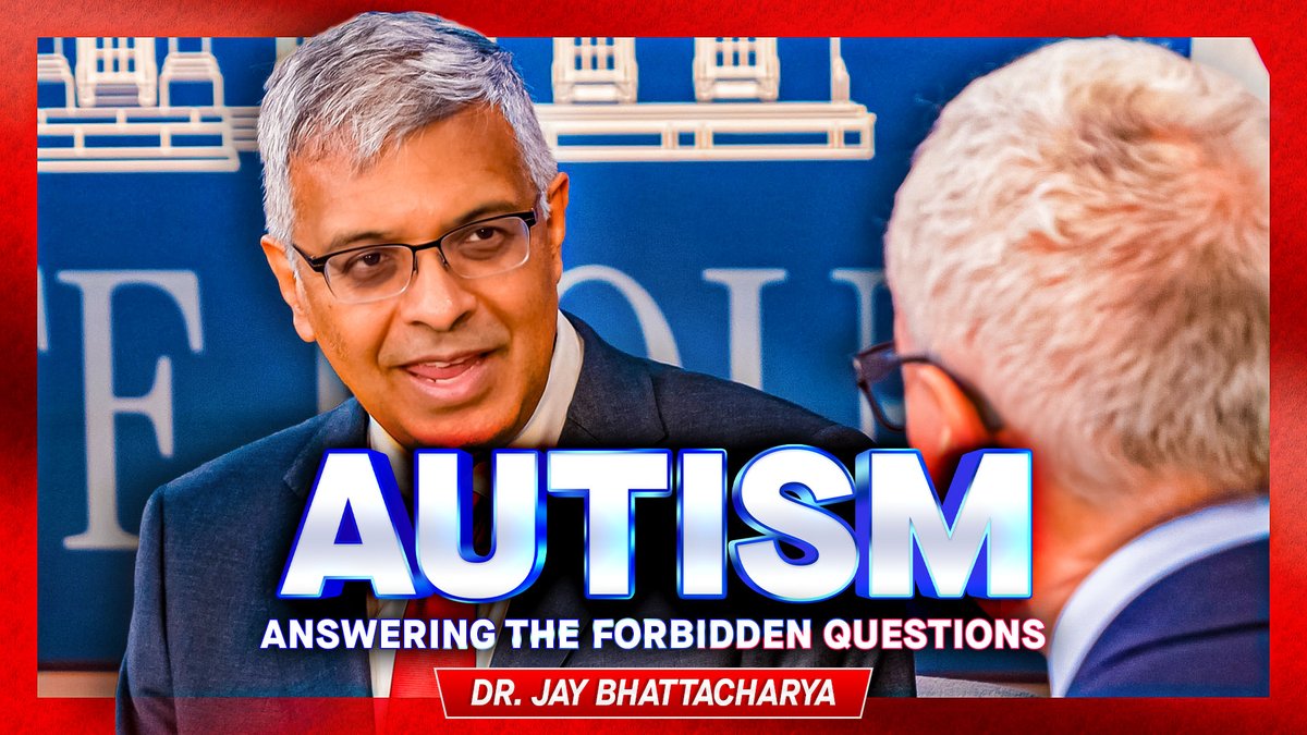 I don't know what's causing the rise of autism but it's time to put politics aside & find the answers. NIH director Jay Bhattacharya is funding new research on potential links to environment, diet & genetics: "the first time in history we're really honestly asking the question."