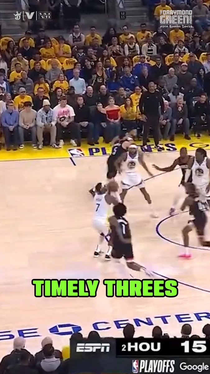 "We're gonna need Buddy to continue to stay locked in like that" Draymond Green &amp; Baron Davis discuss Buddy Hield coming up BIG for the Warriors in their Game 3 win over the Rockets