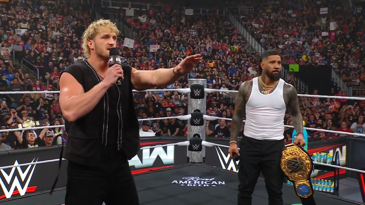 He just kicked the YEET out of him! 💥 #WWERaw
