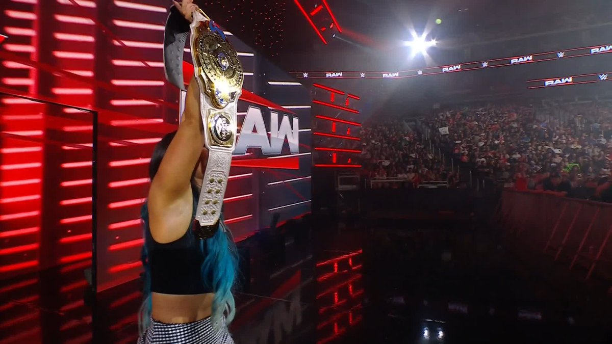 Another sneak attack by The Man! #WWERaw
