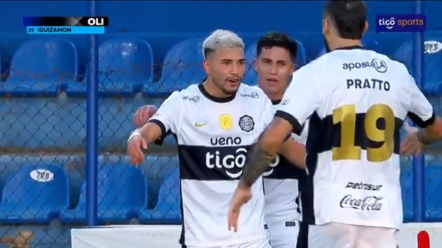 ⚽️ #ExSanLorenzo | GOL de Iván #Leguizamón en #Olimpia (🇵🇾). Lleva TRES tantos en los últimos DOS partidos.