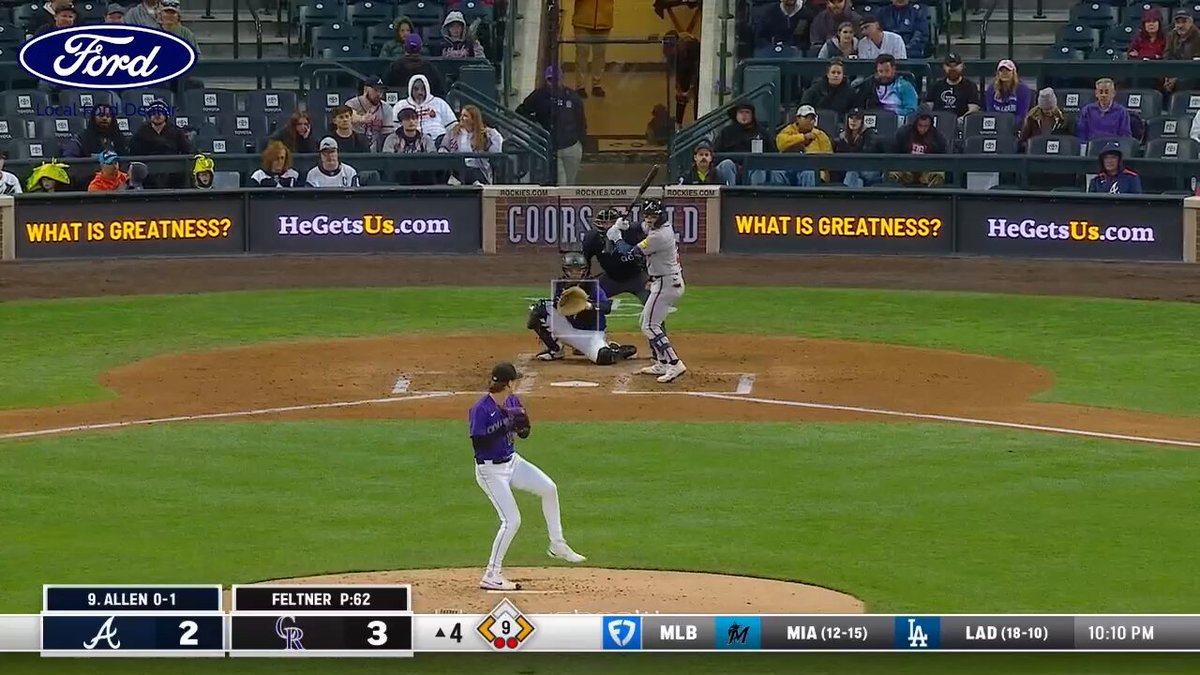 Brand new ballgame, courtesy of Nick Allen! #BravesCountry | #LocalFordDealer