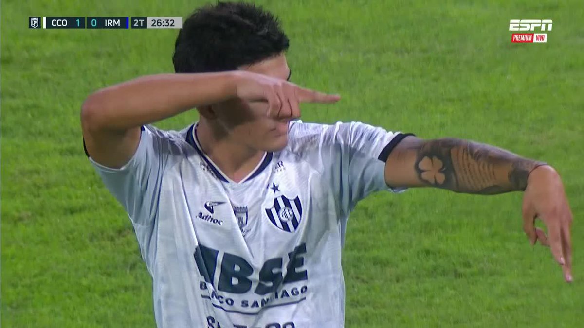 Verón cambió el penal por gol y puso en ventaja a Central Córdoba ante la Lepra mendocina