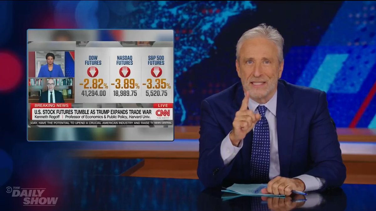 .Jon Stewart on Trump’s most significant first 100 days accomplishment: squandering America’s leverage