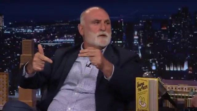 .Chef José Andrés 🕊️🥘🍳 talks his new book Change the Recipe! #FallonTonight