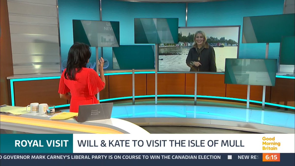 The Prince and Princess of Wales will arrive on the Isle of Mull in the Inner-Hebrides later today. The two-day trip aims to celebrate rural island communities and also coincides with the couple's 14th wedding anniversary. @Julietdunlop reports.