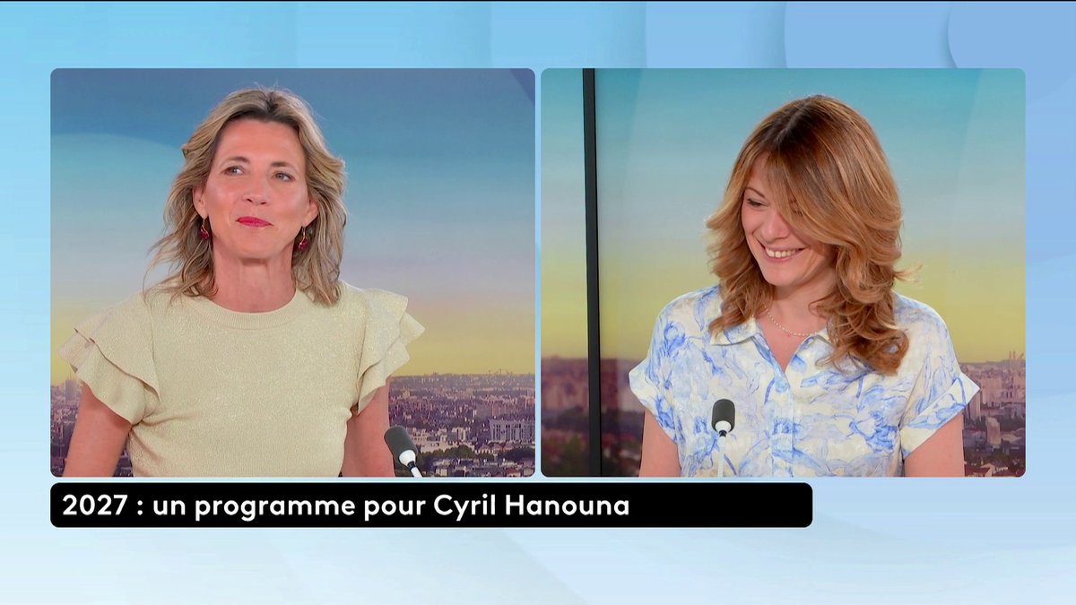 ⚡️ Cyril Hanouna candidat en 2026 ? ▶️ "C'est tout à fait son droit (...) Je ne sais pas s'il représente une catégorie de Français, mais en tout cas il a réussi à créer un lien et à parler à une certaine catégorie de Français", concède la députée Renaissance, Maud Bregeon.