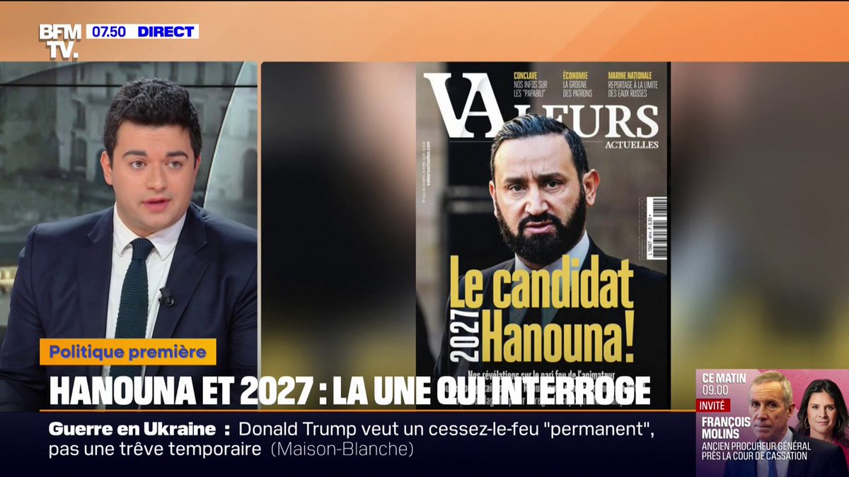 ÉDITO - Cyril Hanouna candidat à l’élection présidentielle 2027? "Cyril Hanouna n'a pas de parti, il a un public"