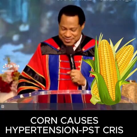 This is so true. There's no labelling between the Monsanto GMO corn and natural corn in Nigeria. Why I stopped eating anything corn. No risk assessment, you can't hold Monsanto responsible if anything happens to you. Pastor Chris is right