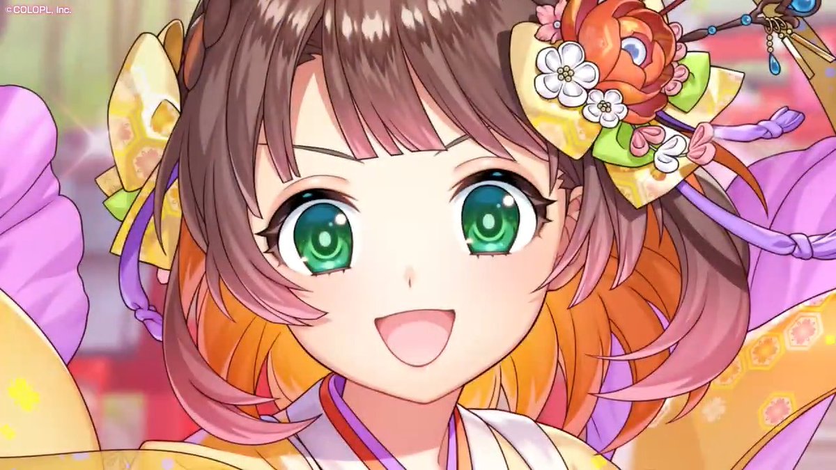 新イベント登場精霊紹介(3/4)🌸 「紬姫」(CV #越乃奏) 八百万の神様の一柱。負けず嫌いで努力家な、二代目・和歌の神様。 ミコトと同じように、詠んだ和歌を現実にする力がある。 今回は尊姫が遺した謳札を修復し、回収するため、『謳取り合戦』に挑む。 #黒ウィズ #八百万