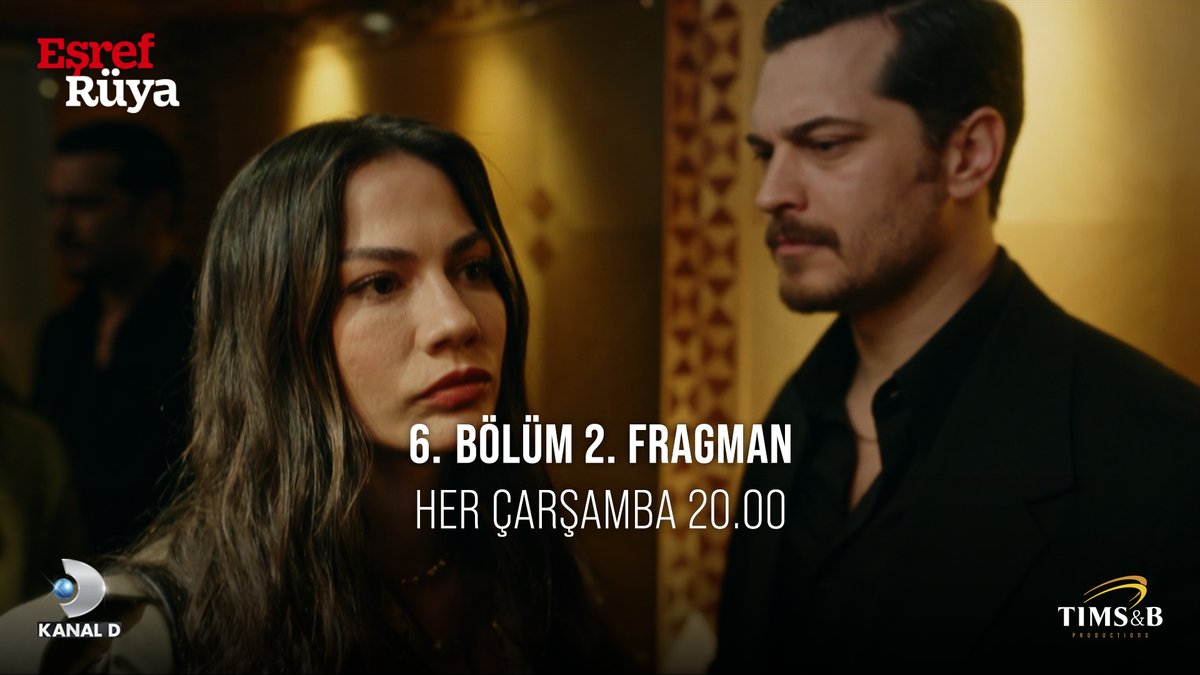 "Düşersen tutarım. Tutarsam da bir daha bırakmam." #EşrefRüya yeni bölümüyle çarşamba 20.00'de #KanalD'de! Kanal D @timsandb