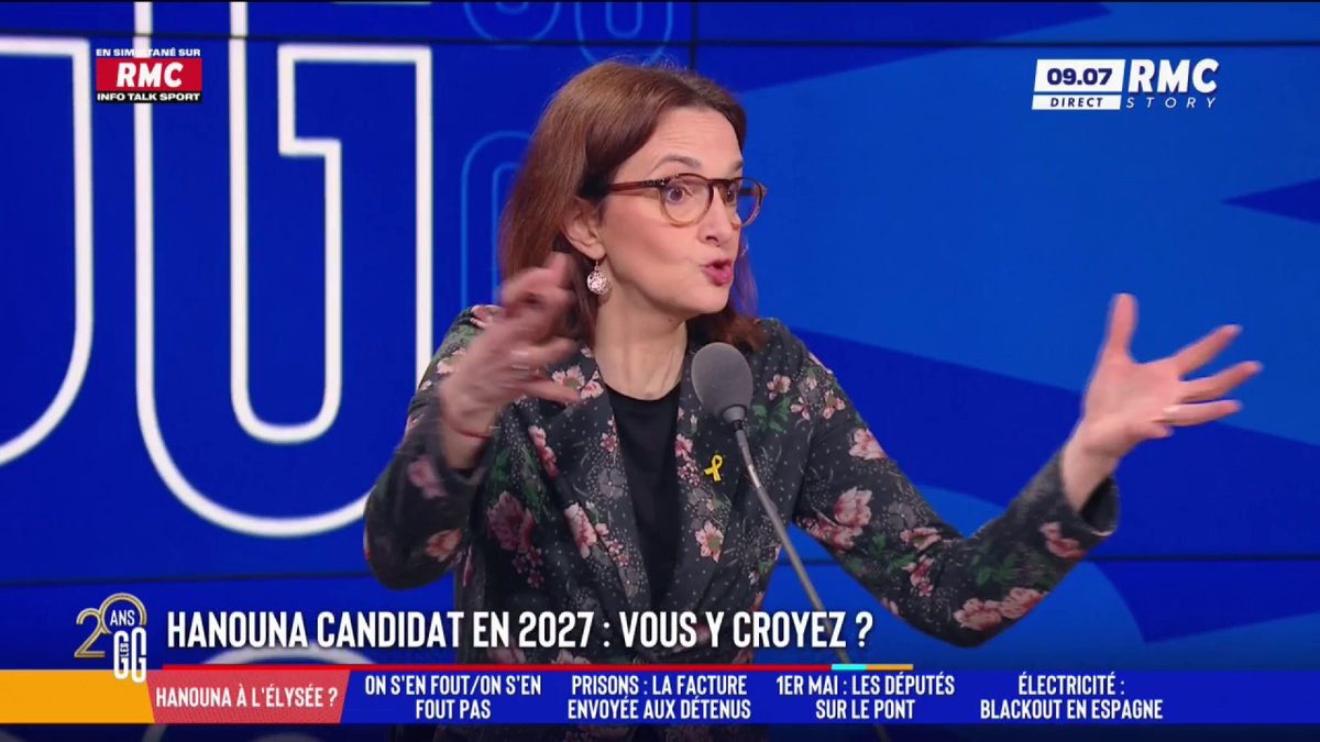 ๐ซ๐ท Hanouna candidat en 2027 ? Vous y croyez ? ๐ฃ๏ธ Barbara Lefebvre : "Si le candidat Hanouna secoue le cocotier pendant 1 an et demi, รงa ne va pas me dรฉranger ! Il a fait partie de la France des Gilets jaunes... il a du pif, il sent les choses." #GGRMC