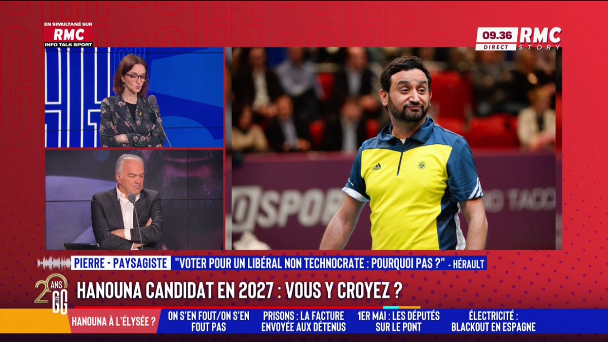 🇫🇷 Hanouna candidat en 2027 ? Vous y croyez ? 🗣️ Le ras-le-bol de Pierre, au 3216 : "J'en ai marre des technocrates et des énarques, marre du racket, marre des taxes... un chef d'entreprise à la tête du pays, pourquoi pas." #GGRMC
