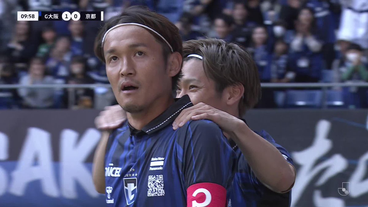 別格の存在感🔵⚫️ #宇佐美貴史 がインサイドで上手く合わせた！ 🎦 ゴール動画 🏆 明治安田Ｊ１リーグ 第13節 🆚 Ｇ大阪vs京都 🔢 1-0 ⌚️ 10分 ⚽️ 宇佐美 貴史（Ｇ大阪) #Ｊリーグ