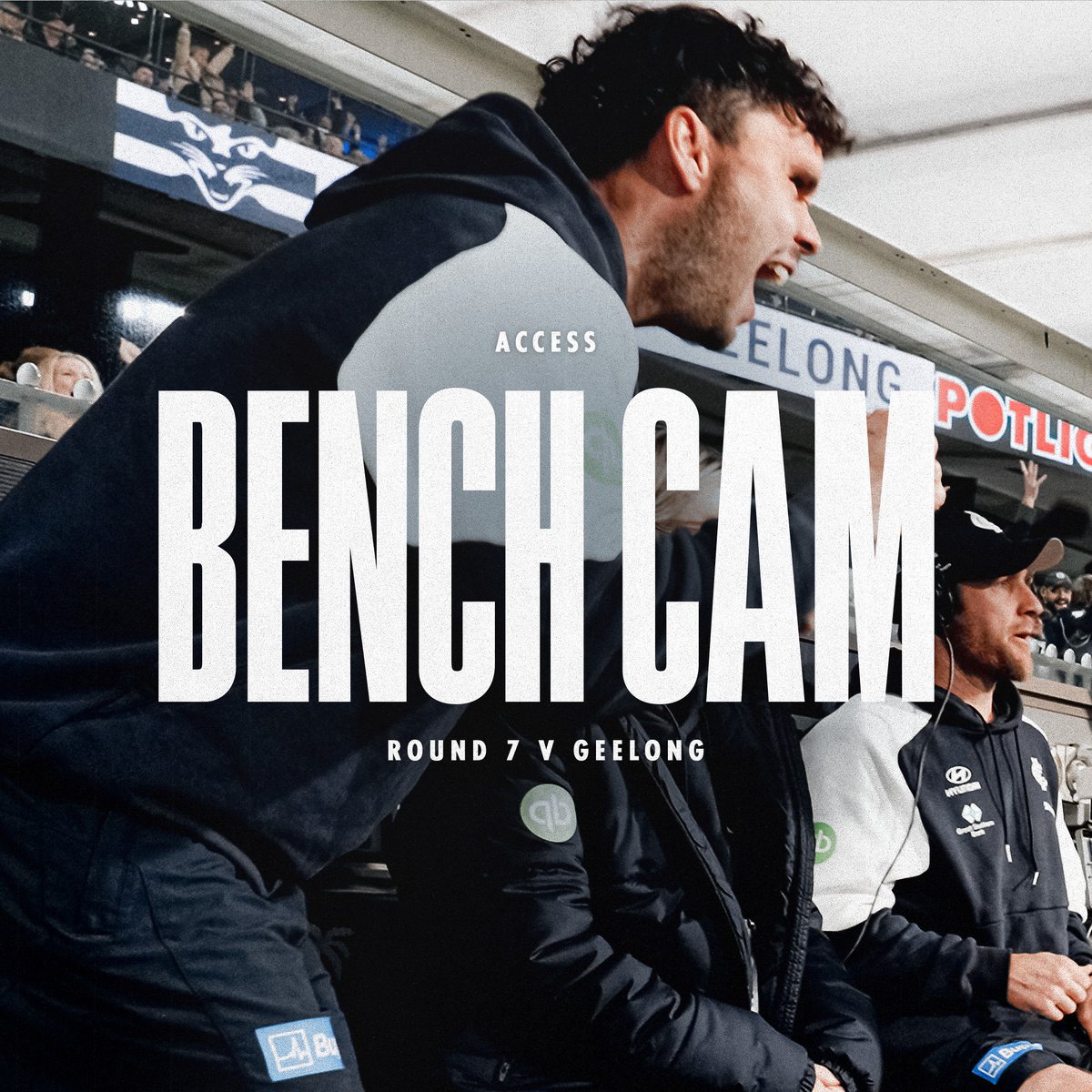 What we've been waiting for. All the insights, all the emotions from right inside the inner sanctum. Early injury drama, the reaction to a hanger and a tense final term - this bench cam has everything from our Round 7 win!
