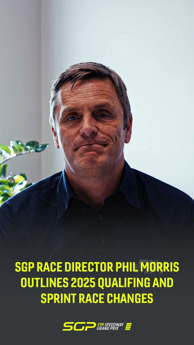Big changes in 2025! 👀 SGP Race Director Phil Morris explains the new SpeedwayGP format, and what you can expect to see this season. 🏁 #SGP