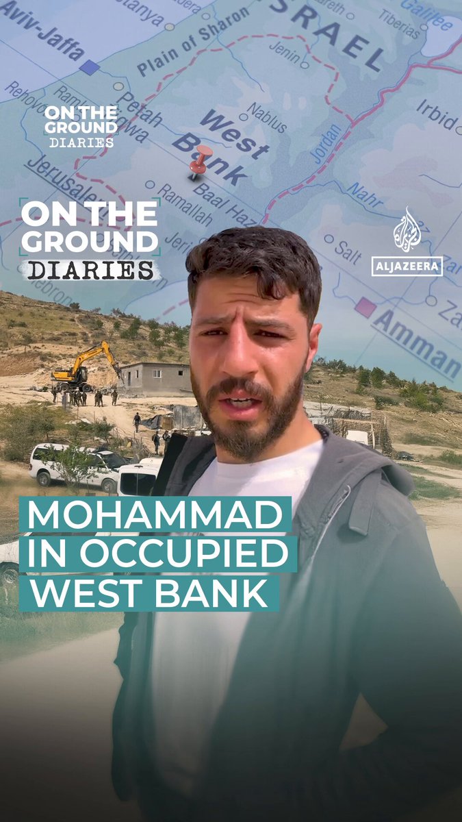 Palestinian activist Mohammad Hureini lives in Masafer Yatta in the occupied West Bank. From intimidation tactics by Israeli settlers to houses being demolished, his video for Al Jazeera shows the daily realities of Palestinians living under Israeli occupation.