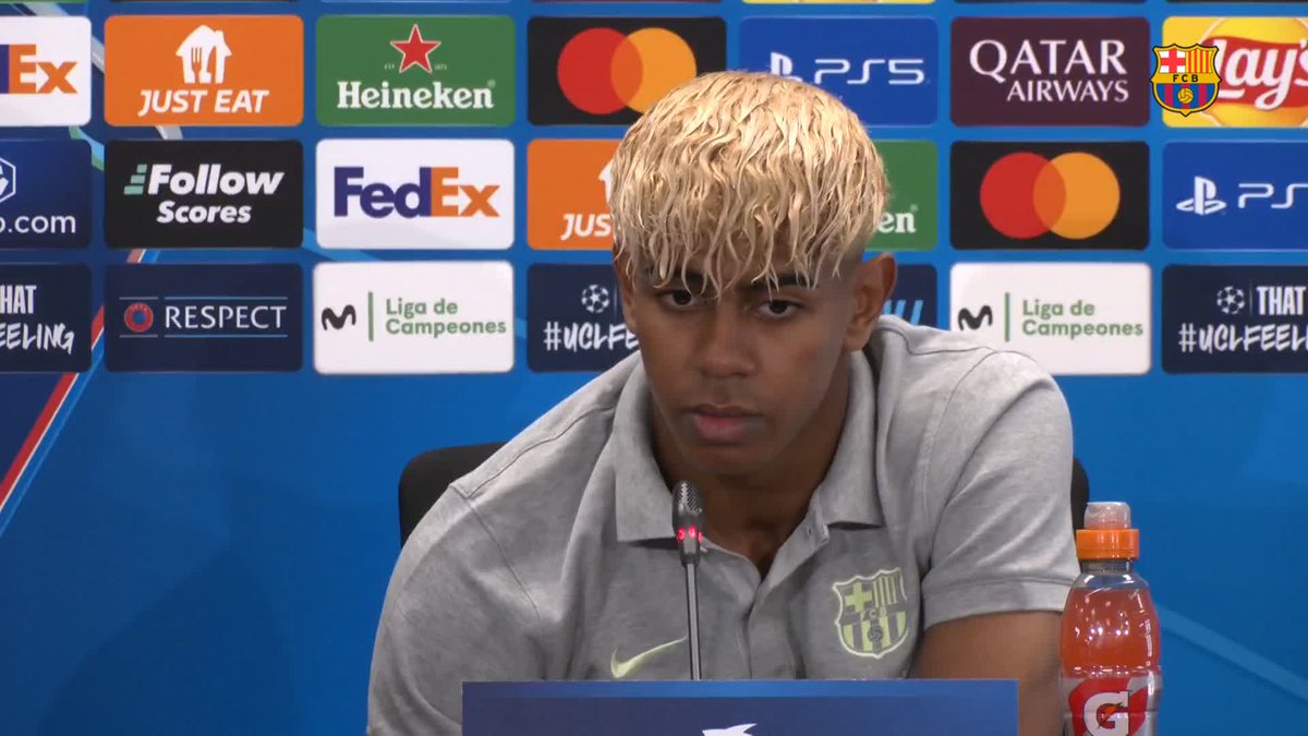 "Para el fútbol no hay edad. Si estás preparado, estás preparado." 🗣️ Lamine Yamal