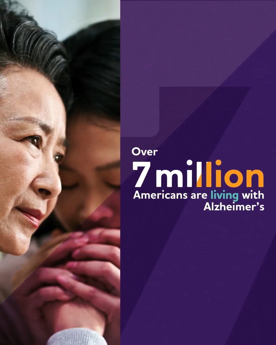 These numbers tell the story of #AlzheimersInAmerica. Our families, our economy and our communities are straining under the weight of this disease. But together, we can make a difference. Watch ๐๏ธ, share โก๏ธ and join the fight to end Alzheimerโs ๐. #ENDALZ