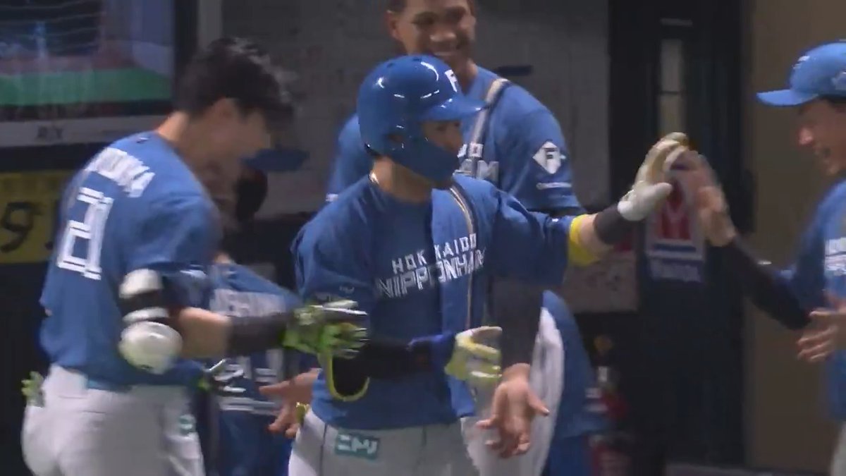 恐怖の9番の一発💪 北海道日本ハム #水野達稀 選手の第2号勝ち越しソロホームラン🌈 #lovefighters 👇ライブ配信はこちら