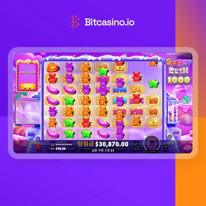 From 90 USDT to 406,656 USDT?! Another lucky #Bitcasino player just hit it BIG! Pragmatic Play was on fire 🔥 Play Sugar Rush 1000 now 👉