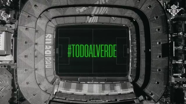 💚💚💚 Como el color de la esperanza. Este jueves, 𝗧𝗢𝗗𝗢𝗦 𝗗𝗘 𝗩𝗘𝗥𝗗𝗘 en el Benito Villamarín. #TodoAlVerde #BetisAlé