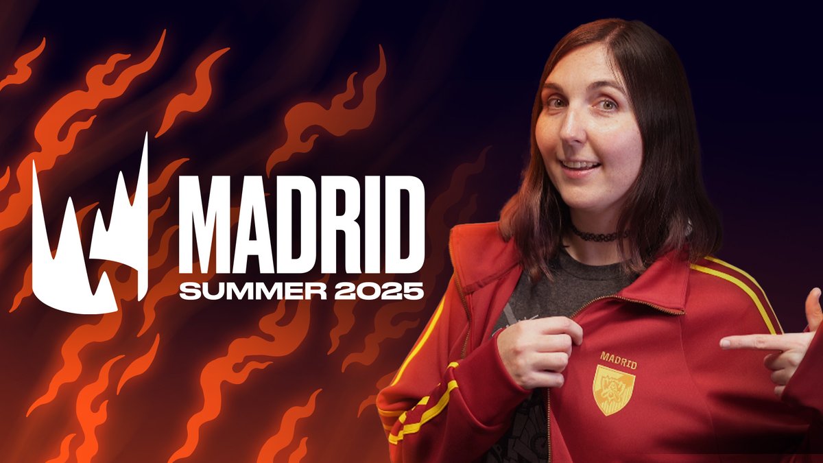 LEC Summer Finals 2025 tendrá lugar en Madrid y @R3sther os cuenta en este /ALL todos los detalles sobre lo que os espera durante ese fin de semana 🇪🇸🔥 ¡Regístrate ahora y te avisaremos para que no te quedes sin tu entrada! 👉