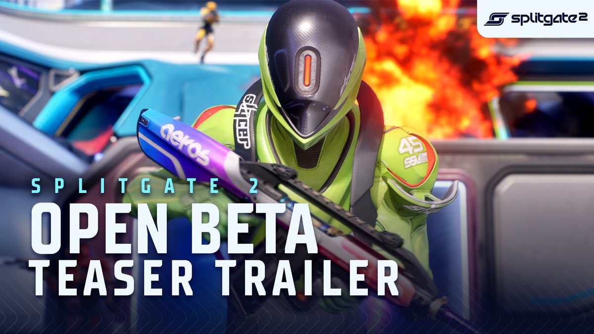 Gunplay, Movement, Portals, and a Shit-Ton of Content… Play the Splitgate 2 Open Beta free, starting May 22.