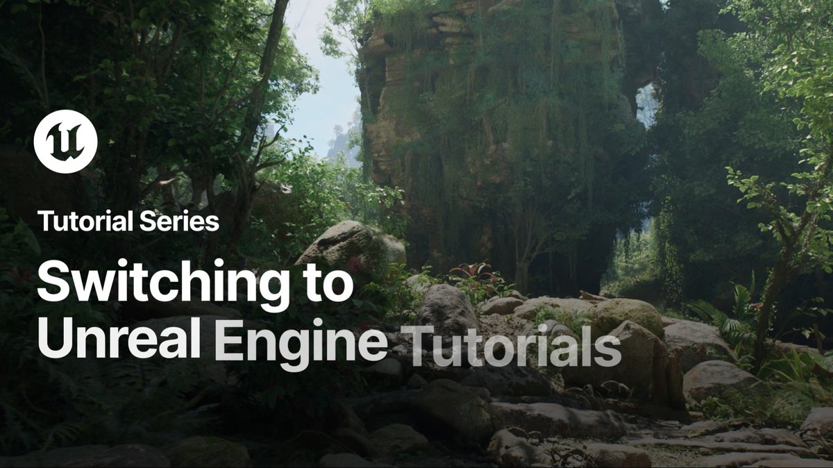 Earlier this month, we dropped a playlist designed to help you transition your project to Unreal Engine 🔁 Made alongside Enduring Games, the playlist contains 5 incredible technical videos to help get your project into Unreal if you were previously using Unity. Jump in today, it's never been easier!: