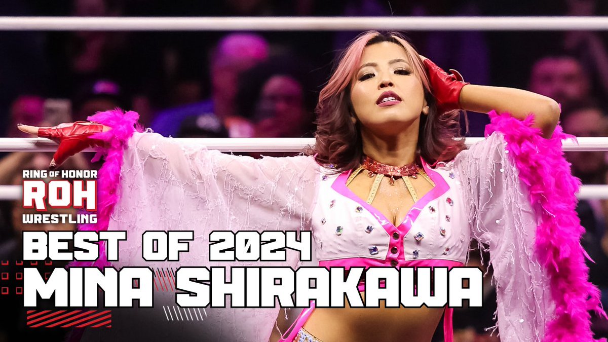 Watch the Best of 2024: Mina Shirakawa♡白川未奈! Watch her full matches with Rachael Ellering, Anna Jay + more from her 2024 year in Ring of Honor! Watch the entire ROH Timeline TODAY at 12pm ET! ▶️