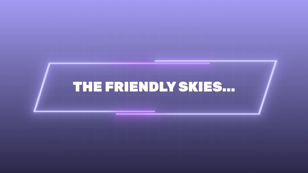 America’s unfriendly skies.