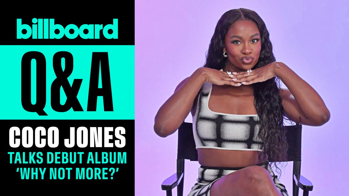 .Coco Jones drops her debut album 'Why Not More?' and opens up about sampling Britney Spears’ “Toxic” for her sultry track “Taste,” collaborating with an “in love” Future, redefining R&amp;B on her own terms, and more with #BillboardNews