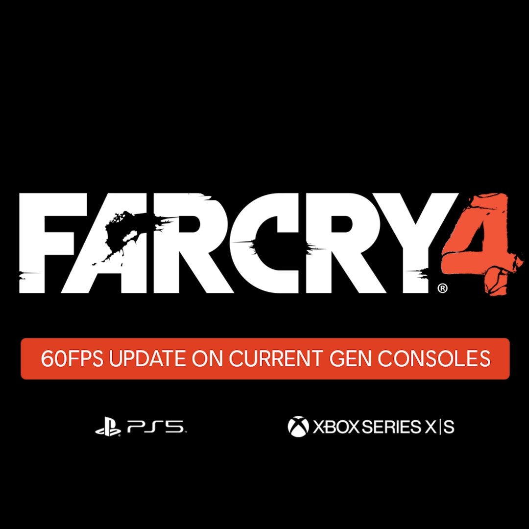30 FPS? Fucking cute. Now, lean in… Far Cry 4 just whispered its way to a smooth 60 FPS upgrade on current gen consoles. Let the chaos seduce you. Oh, and one more thing. FC4 discounts are popping up everywhere 🏷️