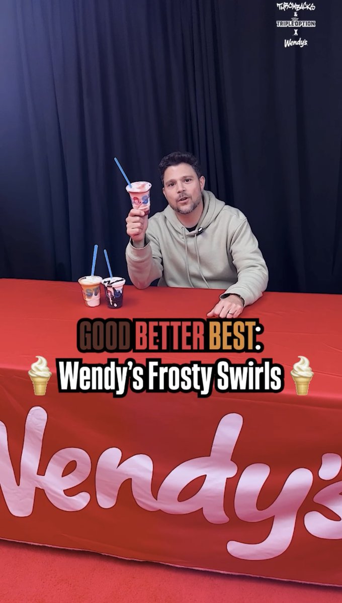 Good Better Best: Wendy’s Frosty Swirl Edition! Wendy’s #WendysPartner