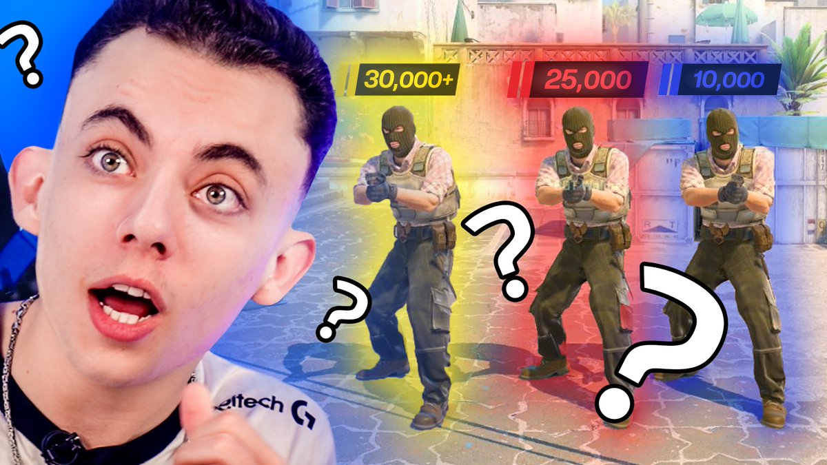 ᵂᴱᴿᴮᵁᴺᴳ Wir erraten EURE CS2 Ranks! 📈 Wir haben Krimbo und tabseN EURE CS clips gegeben und sie raten lassen welche Elo ihr seid 👀