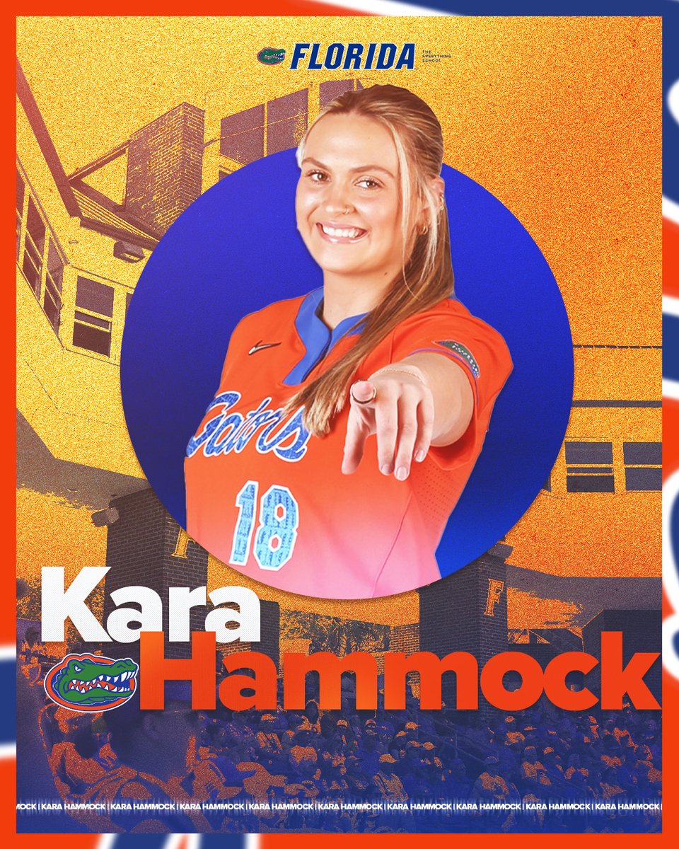 Thank you, Kara 🧡💙 Grateful for your time in the Orange &amp; Blue. Once a Gator, always a Gator! 🐊 Drop your favorite Kara moment ⬇️
