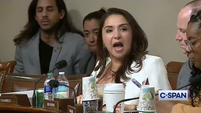 .Congresswoman Delia C. Ramirez: "There's no way in hell that I am giving this administration one more dollar to violate our rights and criminalize our communities. And, further, Noem must resign from her position as Secretary of Homeland Security."