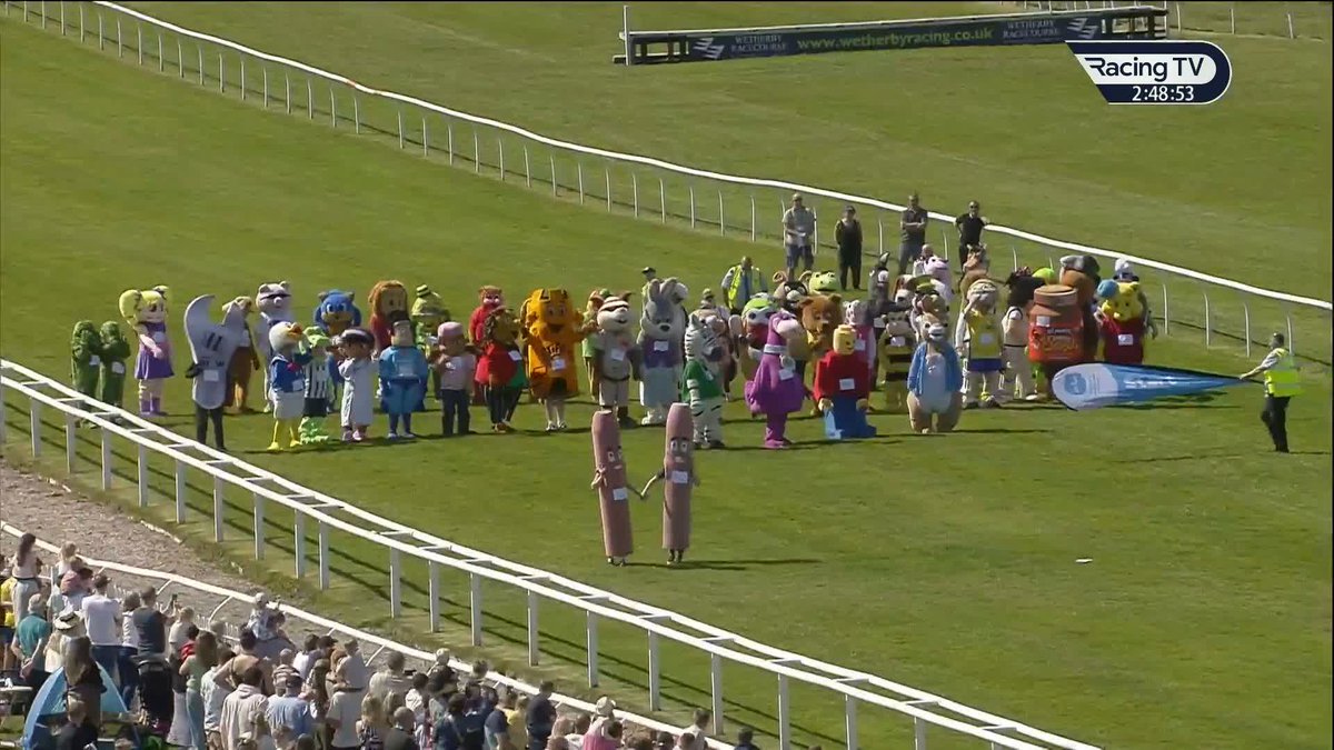 【海外競馬？】 現地27日に🇬🇧ウェザビー競馬場で行われた"マスコットゴールドカップ" 🎥 Racing TV