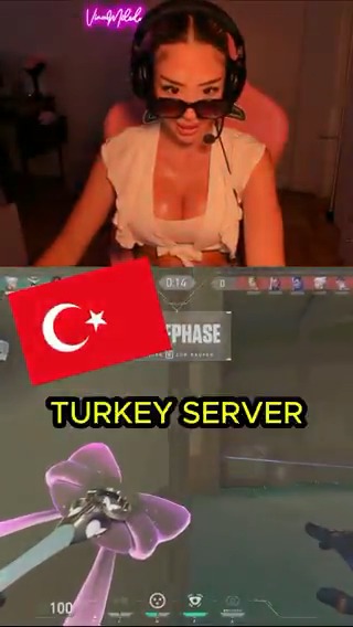tr serverında valorant giren yabancı bir içerik üreticisinin videosu, iç karartıcı olabilir