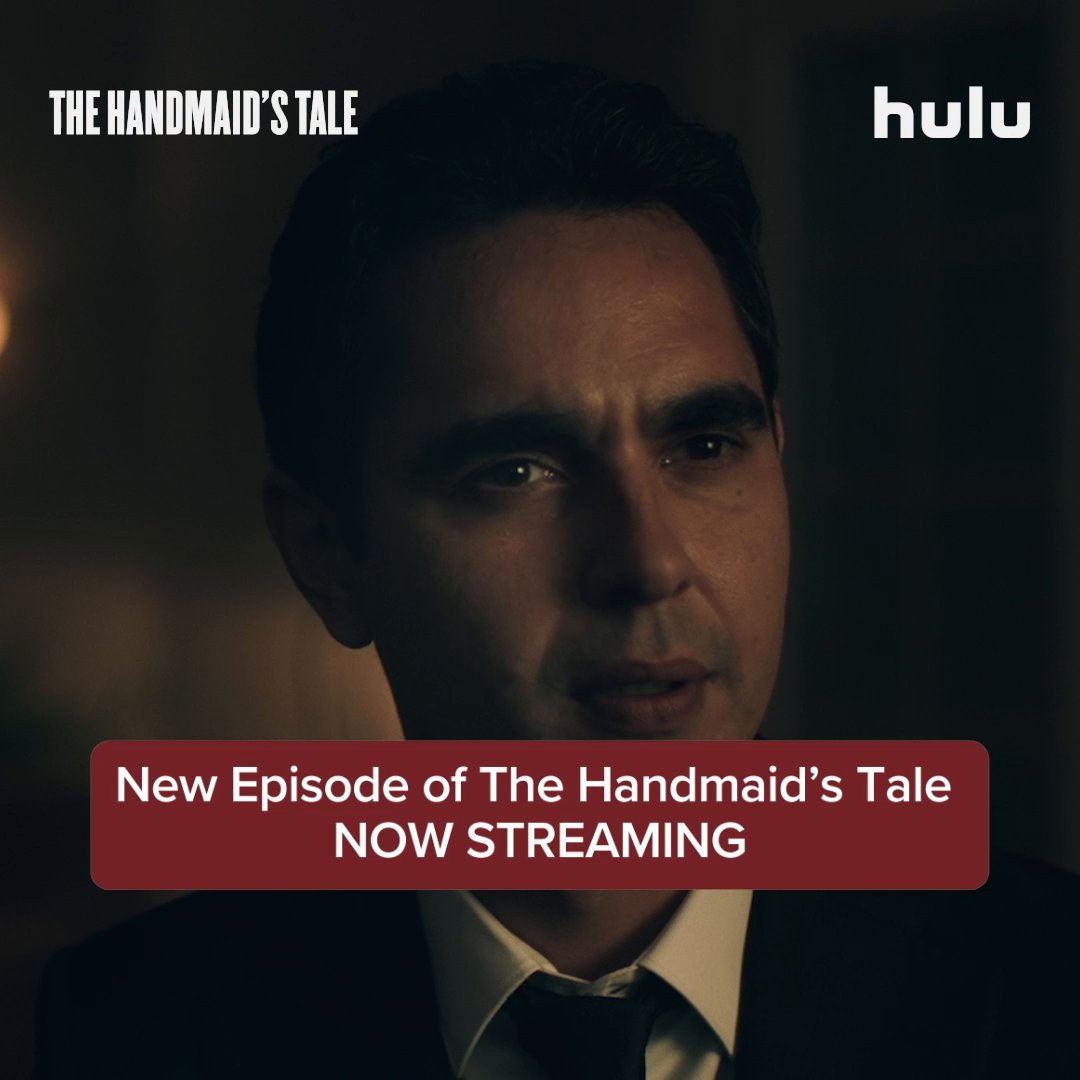 "Where were you tonight?" Watching an all-new episode of #TheHandmaidsTale, streaming now on Hulu and with #HuluOnDisneyPlus.