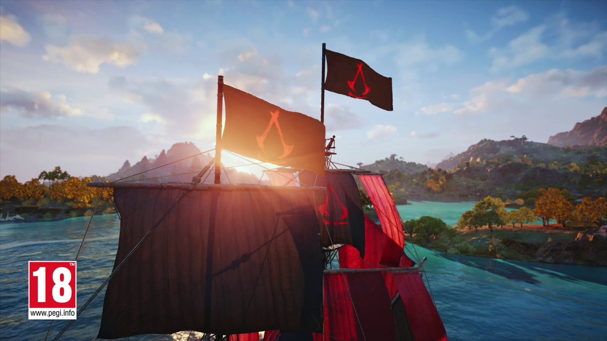 Set sail on the Indian Ocean... with a touch of Japan. Sengoku exclusive set available now! #AssassinsCreedShadows