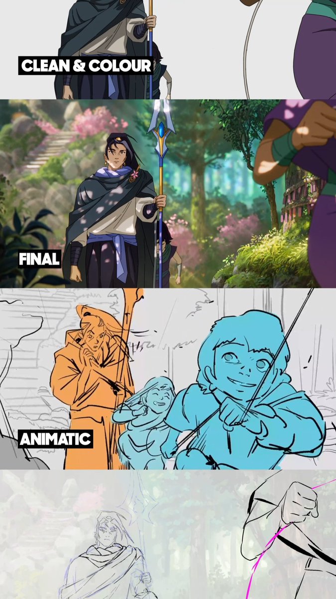 In this sequence, we catch up with our hero, Xin Zhao, as he makes his way toward a quiet mountain village in Ionia.