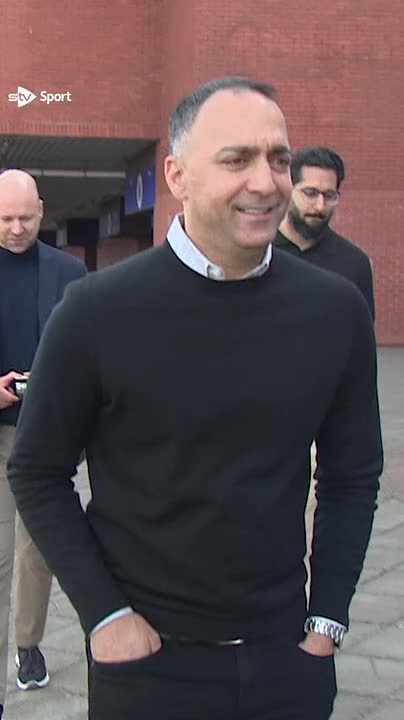American consortium headed by Paraag Marathe tour Ibrox