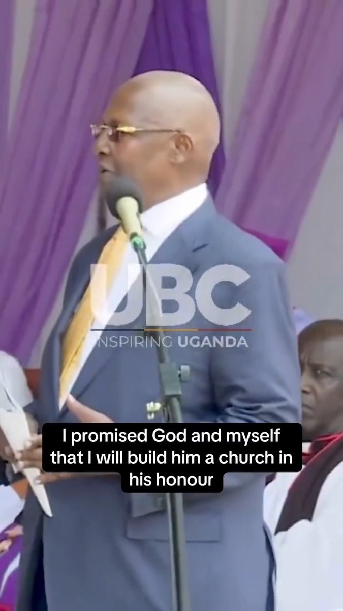 A Ugandan leader went for cancer treatment in Germany but built a grand church back home when he recovered, not a hospital. Sam Kutesa even invited President Museveni to open it