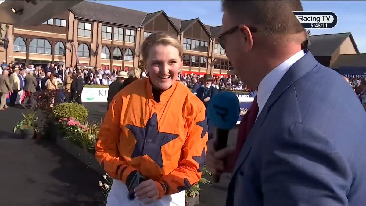 🗣️ "She was amazing." A lovely interview with Ruth Dudfield and kevinoryan following 𝐖𝐨𝐧𝐝𝐞𝐫𝐟𝐮𝐥 𝐄𝐯𝐞𝐫𝐲𝐝𝐚𝐲's success in the Goffs Defender Bumper Punchestown 💕