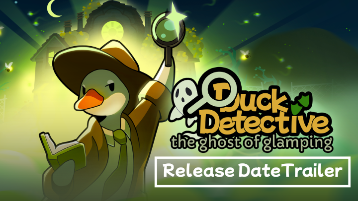 What’s spookier to a duck than running out of bread? Maybe, being tasked with quacking the case at a haunted luxury campsite? That fits the bill for Eugene McQuacklin when Duck Detective: The Ghost of Glamping from Duck Detective 🦆 - he's back now!! launches May 22 on #NintendoSwitch!