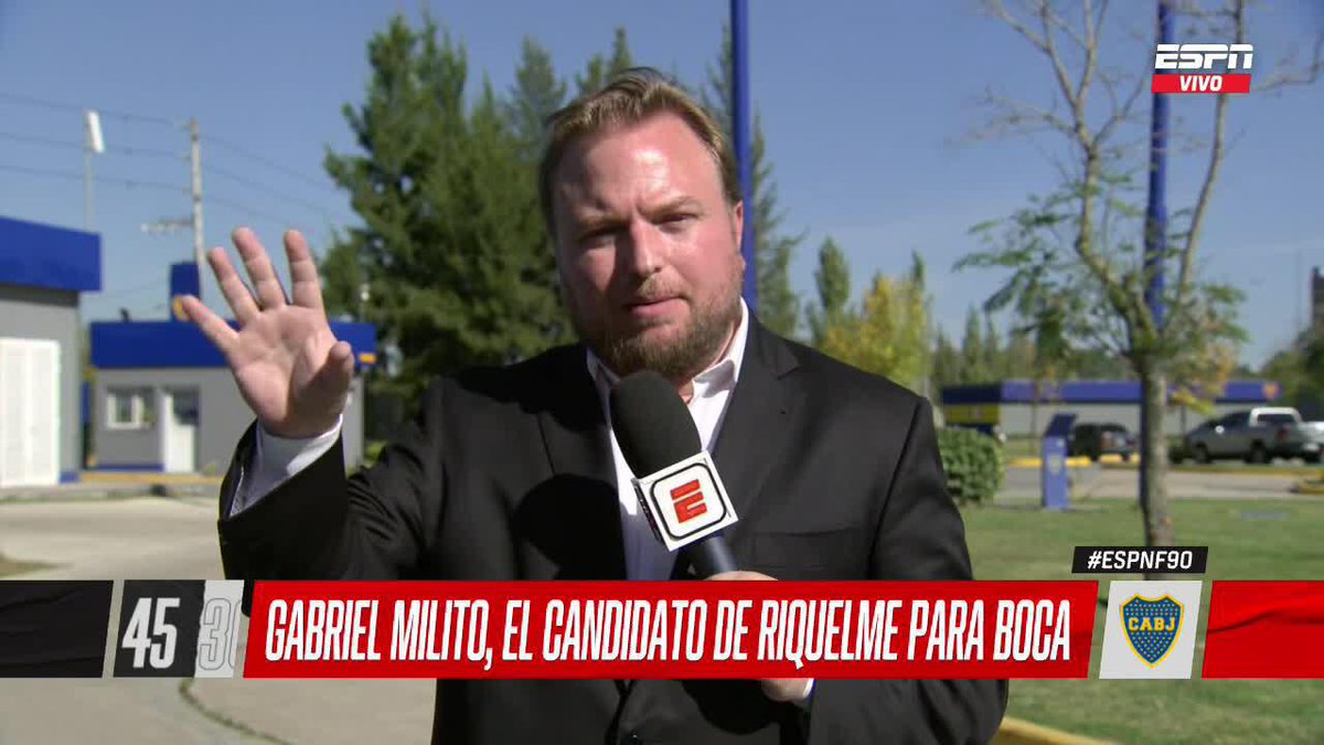 ¡LOS CANDIDATOS PARA DIRIGIR A BOCA! MILITO QUINTEROS KILY GONZÁLEZ Los tres que pican en punta para llegar al Xeneize... 📺 ¡No te pierdas #ESPNF90 en vivo por #DisneyPlus!