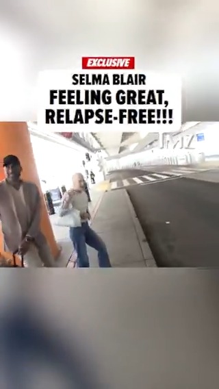 #SelmaBlair is glowing ✨ And she didn’t miss a beat giving an MS update -- even if it meant throwing a cheeky jab at TMZ 😂 Full #exclusive story: