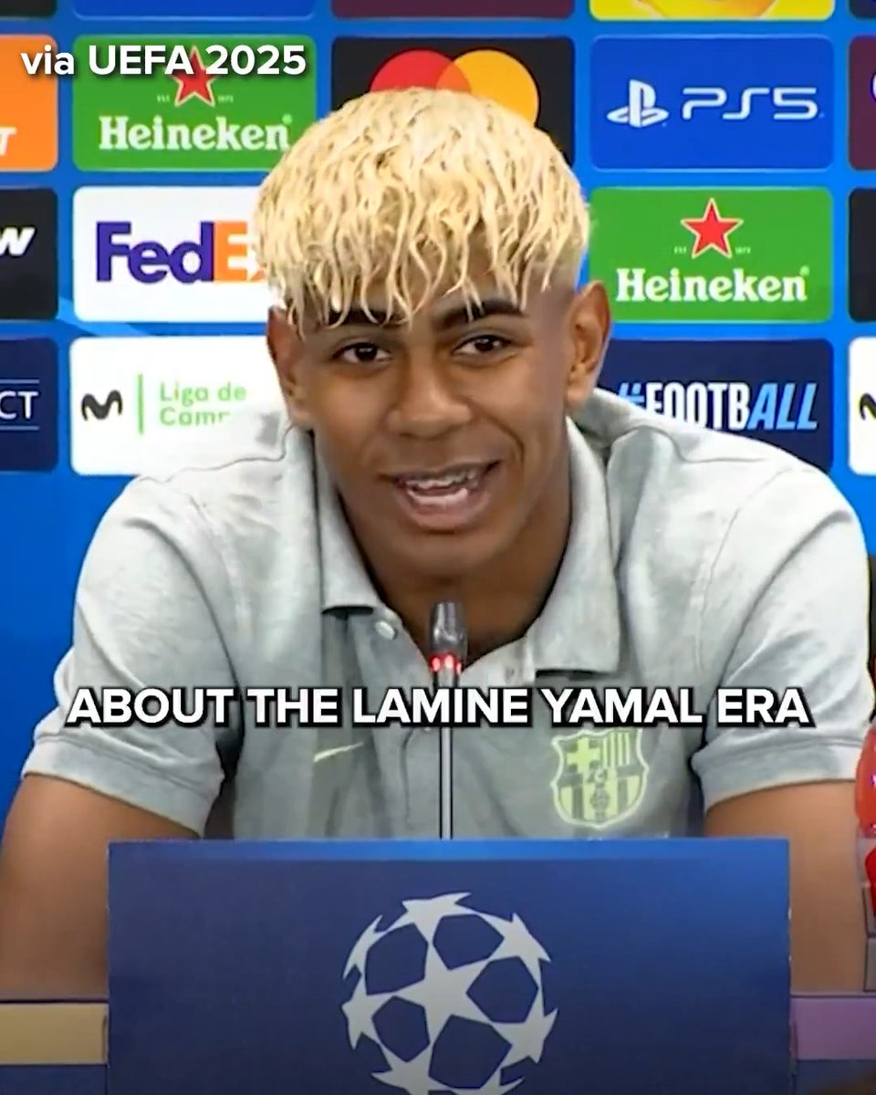 Lamine wants the 'Lamine Yamal era' to be Barcelona's era 💫